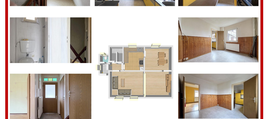 Grundriss + Fotos - Erdgeschoss